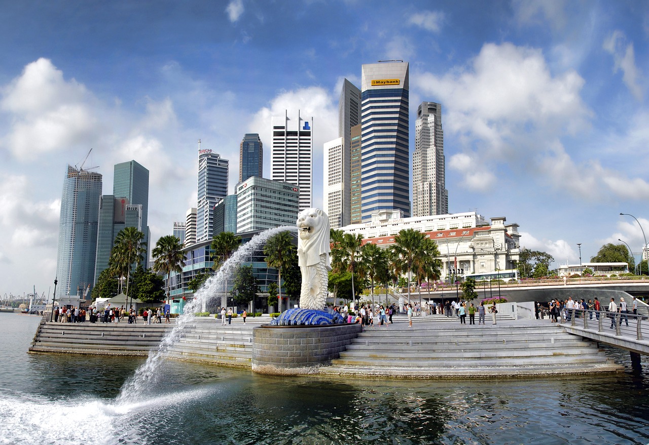 Urlaub Singapur Merlion Park (Sehenswürdigkeiten)