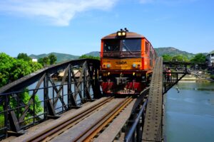 Urlaub Thailand Kanchanaburi Brücke am Kwai (Sehenswürdigkeiten)