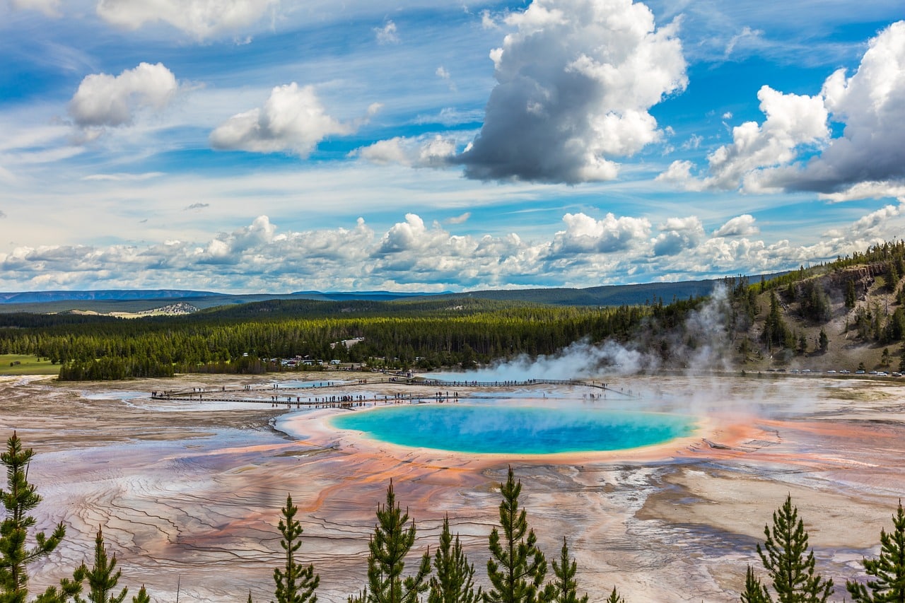 Urlaub USA • Montana Yellowstone Nationalpark (Sehenswürdigkeiten)