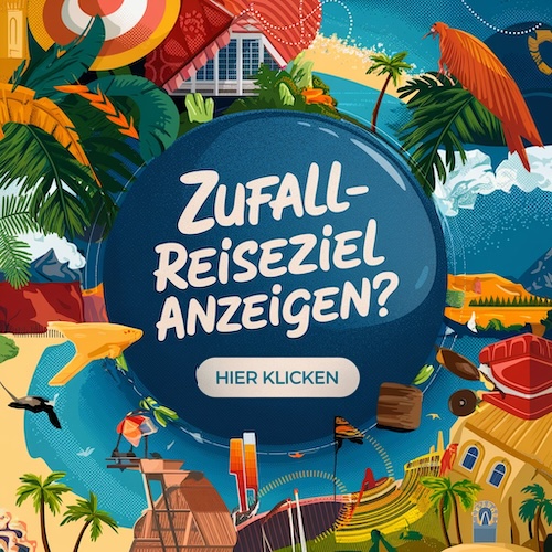 Zufall Reiseziel anzeigen